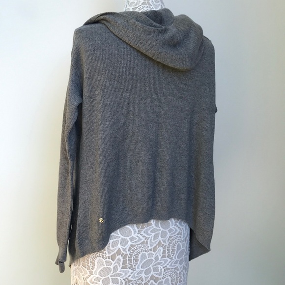 Cozy Lululemon Cabin Yogi Wrap Heathered Grey Gray - Picture 8 of 8